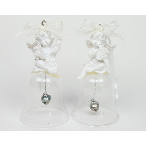 Glass bell with resin gel XL 11x5cm
