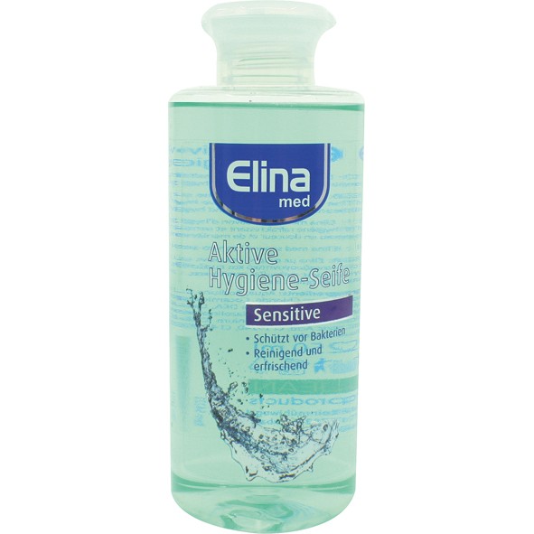 Hygienic soap liquid 250ml Elina w. flip top