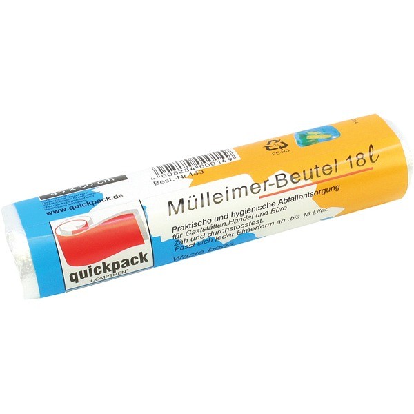 Müllbeutel 18l 20er Rolle mit Griff 10my