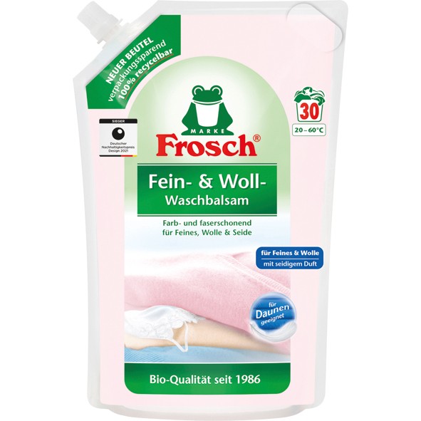 Frosch Flüssig-Waschmittel 1,8l Fein-und Woll-
