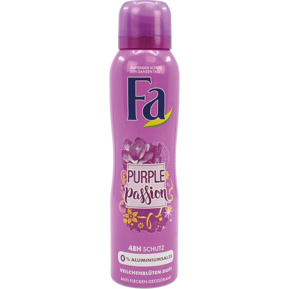 Fa Deo Spray 150ml Purple Passion