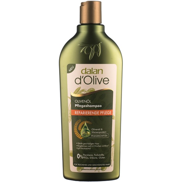 Dalan d'Olive shampoo 400ml in bottle