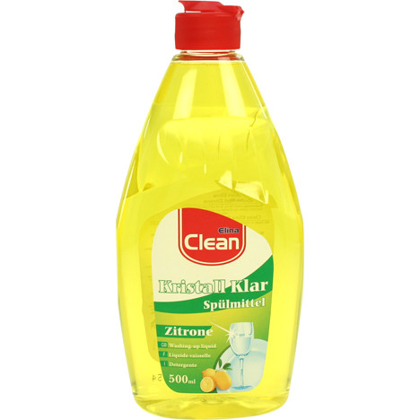 Dish Liquid 500ml CLEAN Lemon