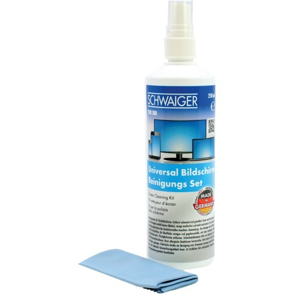 Displayreiniger 250ml Set mit Tuch / Setpreis!