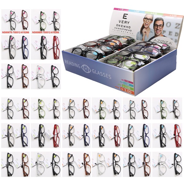 Reading Glasses Trend assortment 48pcs in display