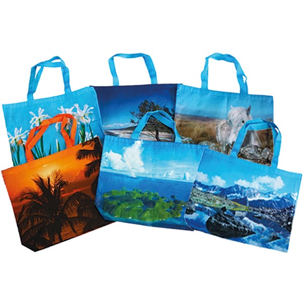 Shopping Bag XL 6 designs assorted 51x41x10cm