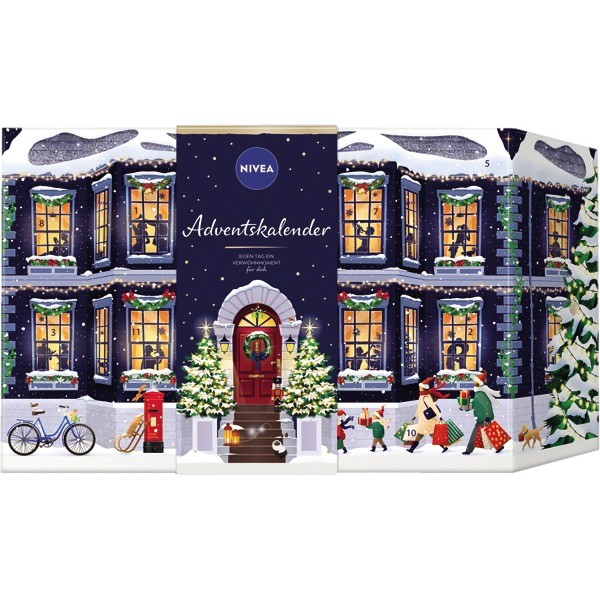 Nivea GP Adventskalender 2022, 24fach sortiert