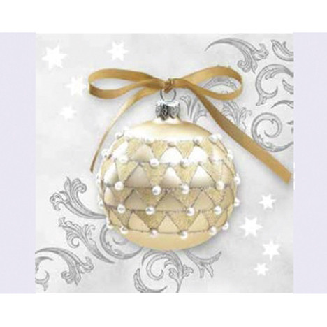 Napkins 'Pearl ball' 20er 3-ply 33x33cm