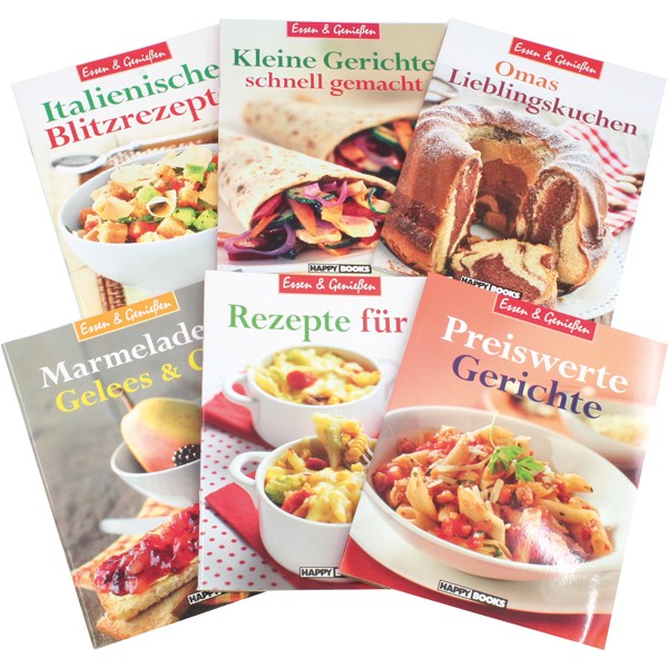 Cookbook 14,5x18,8cm 64 pages assorted