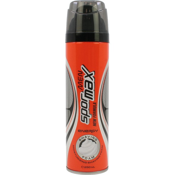 Shaving Foam 250ml Spormax Energy