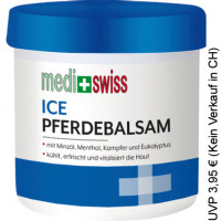 Medi+Swiss Pferdebalsam Ice 250ml mit Schutzfolie Medi+Swiss Pferdebalsam Ice 250ml mit Schutzfolie