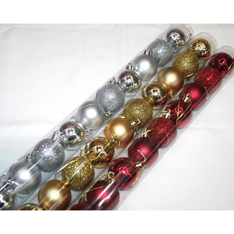 Set of 10 tree balls! Each 4cm in PVC pipe