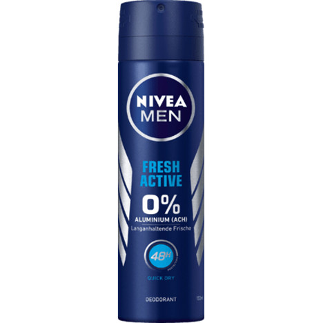 Nivea Deo Spray 150ml Men Fresh Active