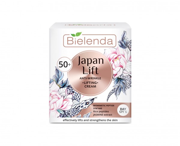 JAPAN LIFT Lifting antiwrinkle face cream 50+ day SPF 6, 50 ml