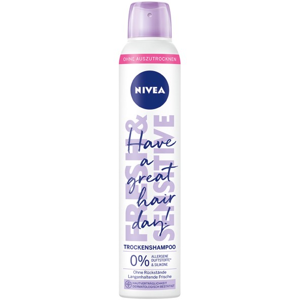 Nivea dry shampoo 200ml Fresh Sensitive