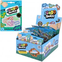 Bracelet  Jumbo rubber 6pcs in bag, 4 assortmens Bracelet  Jumbo rubber 6pcs in bag, 4 assortmens