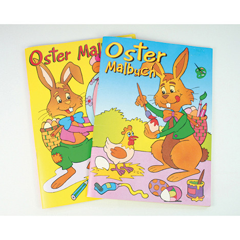 Easter colouring book DIN A4, 48 pages to colour