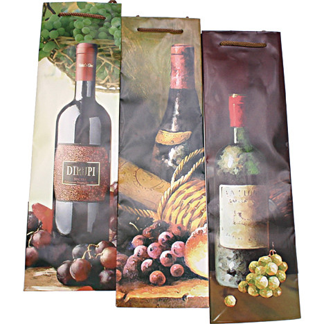 Gift Bag Wine Bottle Bottle 35x10x10cm