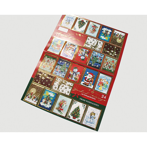 Gift tag 24 pieces HOTSTAMP 6,5x5cm