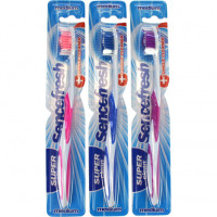 Zahnbürste Sence Fresh Super Clean Medium Zahnbürste Sence Fresh Super Clean Medium