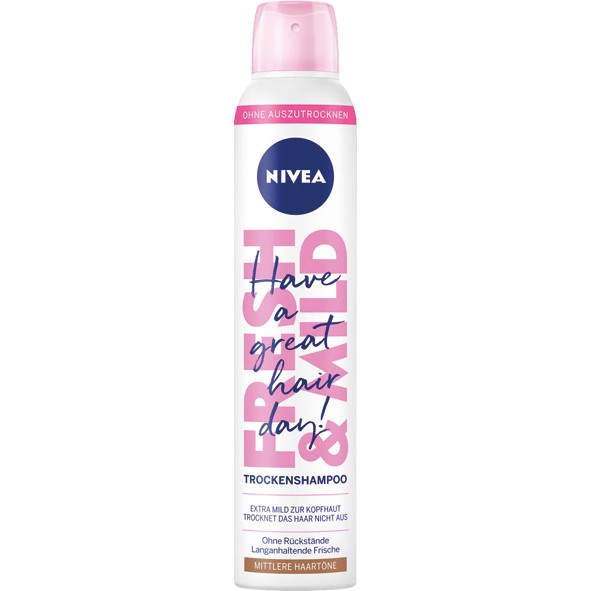 Nivea Trockenshampoo Fresh&Mild 200ml mittlere H.