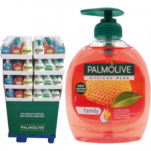 Palmolive Flüssig Seife 300ml 144er Mixdisplay