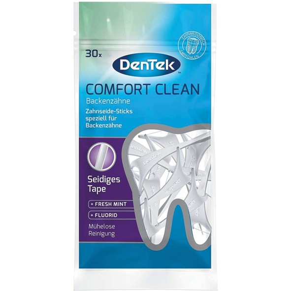 Zahnseide Sticks DenTek Comfort Clean 30er