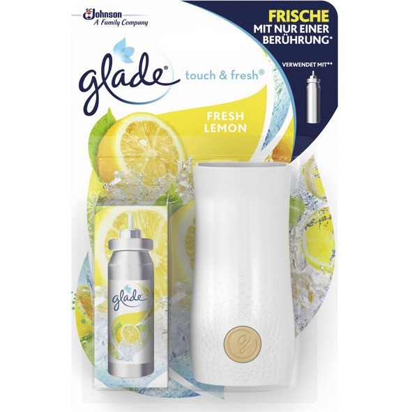 Glade Touch & Fresh Minispray Halter 10ml Lemon