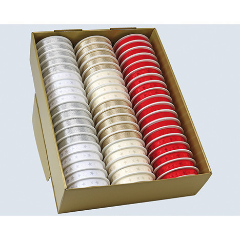 Deco. tape on roll in 57 display, 15mm x 3m