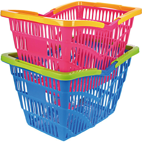 Basket Shopping Basket Willy 38,5x27x24cm Colours