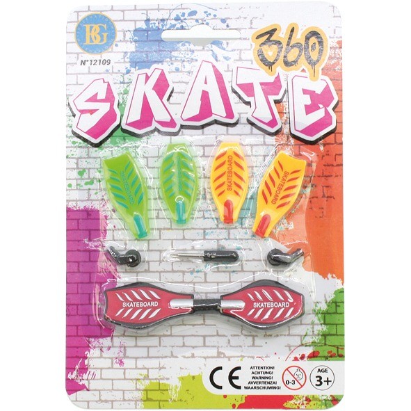 Fingerboardspiel 9cm, mit Zubehör