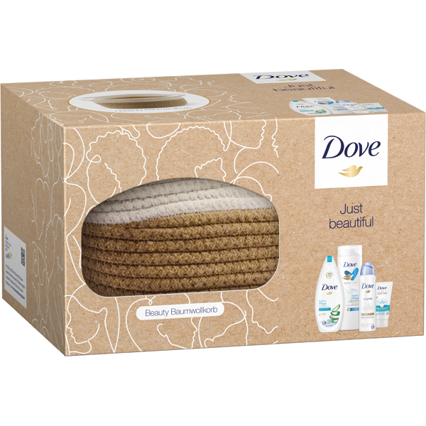 Dove GP shower 250ml + lotion 250ml + hand cream