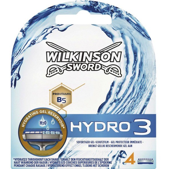 Wilkinson Hydro 3 4er Rasierklingen