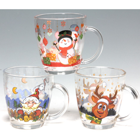 Glass beaker XL 300ml heavy version 280ml