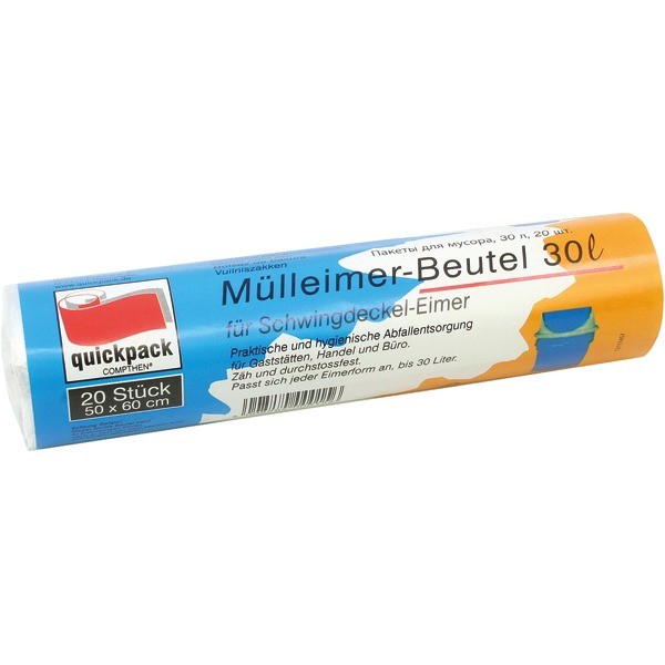 Rubbish Bag w/ Carry Loop 30L 20pcs Roll 10my