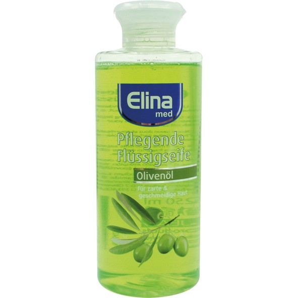 Elina Olive Seife flüssig 250ml Flip-Top