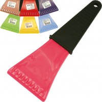 Auto Eiskratzer m. Griff 23x9cm trendfarben sort. Auto Eiskratzer m. Griff 23x9cm trendfarben sort.