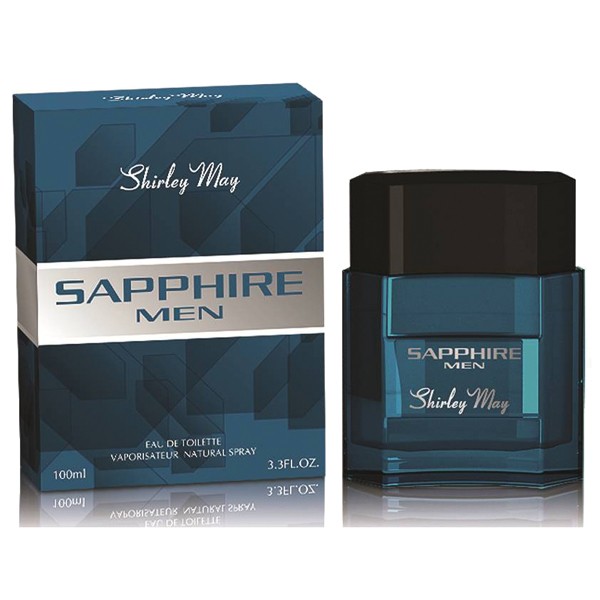 Perfume Shirley May Sapphire 100ml EDT men