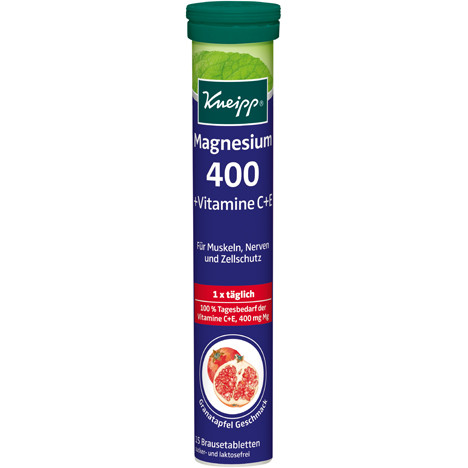 Kneipp Magnesium 400 C+E 15 fizzy tab