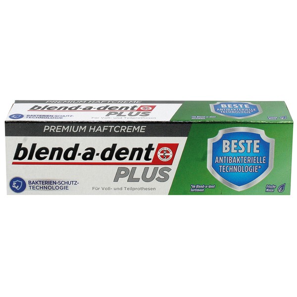 Blend-a-Dent Haftcreme 40g Premium Antibakteriell