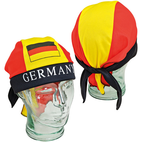 Fan Piratenhut Deutschland aus Polyester One-Size