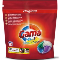 Gama washing pods 4in1 18'sc Gama washing pods 4in1 18'sc