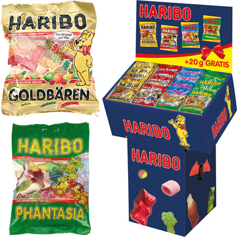 Food Haribo 200g + 20g Gratis 240er Display