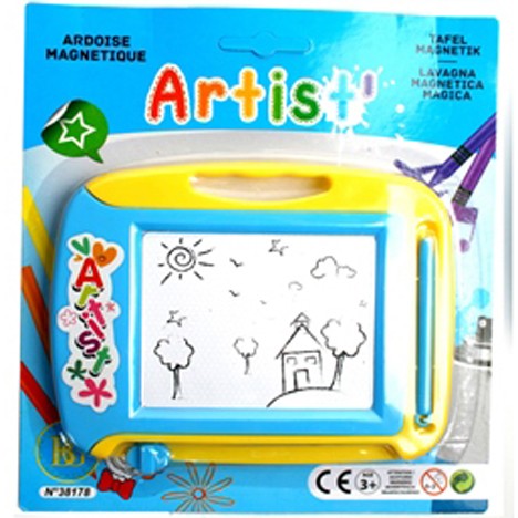 Magic Drawing pad magnetic 12,5x16cm with pen