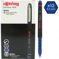 Tintenroller Rotring 0,5 mm Blau 1 Stück Tintenroller Rotring 0,5 mm Blau 1 Stück