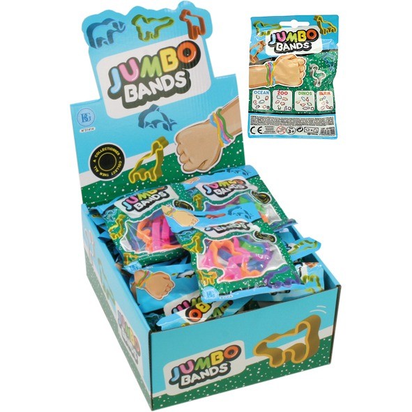 JUMBO Bands 4 Sortierungen 6x0,7cm, Fb.sortiert