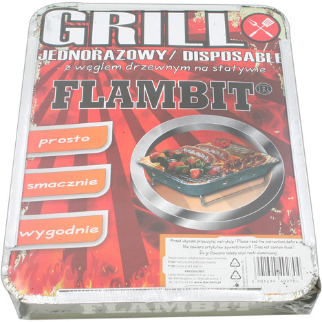 GRILLSET ONEWAY GRILL with grill charcoal