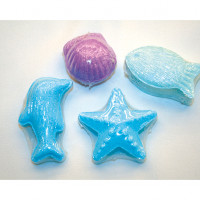 Badebombe Muschel, Seepferd, Seestern o. Fisch Badebombe Muschel, Seepferd, Seestern o. Fisch