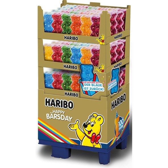 Food Haribo Goldbären Dosen Mono 450g 72er