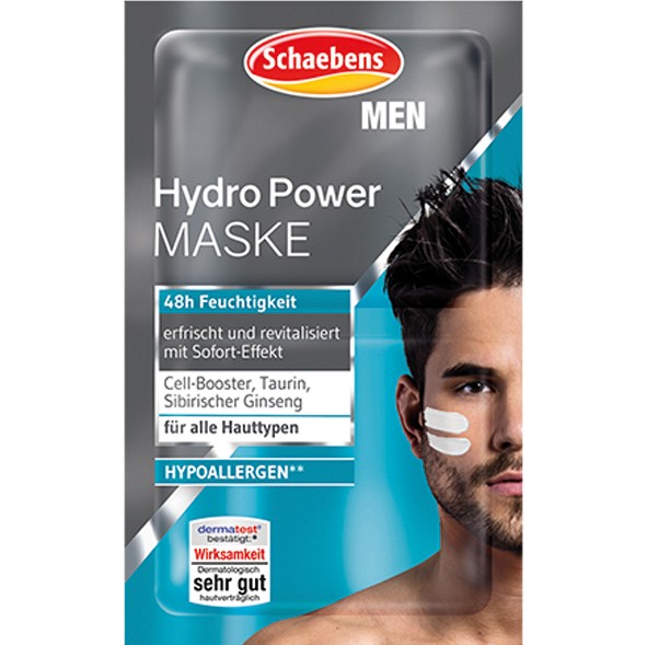 Schaebens face mask Men Hydro Power 10ml